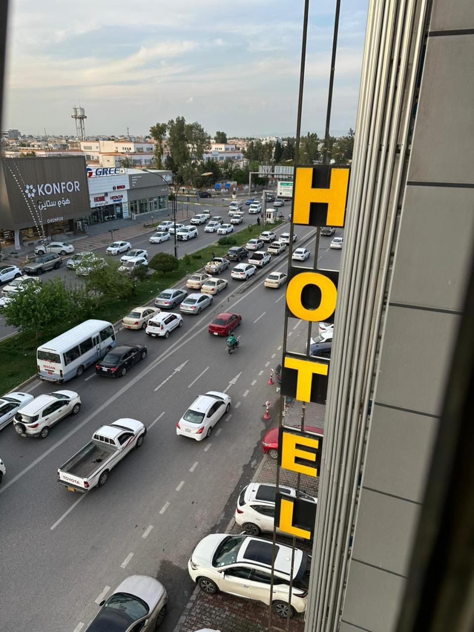 Athena Stars Hotel Эрбиль Экстерьер фото